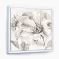 thumbnail image 1 of Indigold Peonies Gris IV - Toile Encadrée de Ferme, 1 of 3