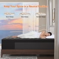 thumbnail image 3 of 14inch Queen Mattress with Gel Memory Foam Hybrid Mattress in a Box Medium Firm,Adult, 3 of 13