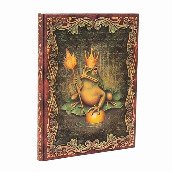 The Brothers Grimm, Frog Prince Ultra Unlined Hardcover Journal, 144pg, 120gsm by Paperblanks (Fairy Tale Collection), (Hardcover)