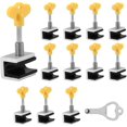 thumbnail image 1 of EcoNesxp 12 Sets Window Locks School Window Security Locks Sets Window Locks Office Sliding Door Window Locks For Terrace, 1 of 5