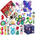 thumbnail image 1 of Wangsaura Christmas Fidget Toy Cartoon Kid Brain Training Stress Relief Toys, 1 of 8