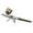 Color:Gold, variant on Airbrush Sprays Guns For Nail Art Manicure Painting Cake Crafts Model Kit Modeling for Intricate Painting Crafting Task