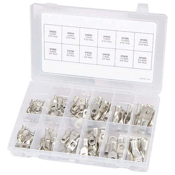 Kit Ancor 255101 de orejetas de cobre estañado con 10-2/0 AWG de grado marino