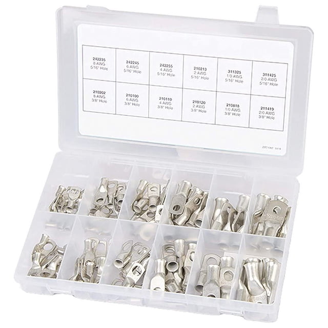 Kit Ancor 255101 de orejetas de cobre estañado con 10-2/0 AWG de grado marino