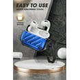 thumbnail image 6 of SUPCASE Unicorn Beetle Pro Series Case Designed for Airpods Pro, Full-Body Rugged Protective Case with Carabiner for Apple Airpods Pro (Blue), 6 of 6