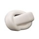 thumbnail image 4 of Cubierta de la caja de pañuelos Dispensador de pañuelos de papel Adornos de decoración Estuche con forma de nudo Servilletero facial para el hogar Blanco Sunnimix sostenedor del tejido, 4 of 8