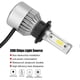 thumbnail image 3 of Pair of H7 LED 36W 8000LM Headlight Car Hi/Lo Beam Auto Bulbs 6000K (Silver), 3 of 5