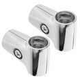 thumbnail image 2 of 2pcs Stainless Steel Clothes Rack Connectors for Rod Assembly, 2 of 7