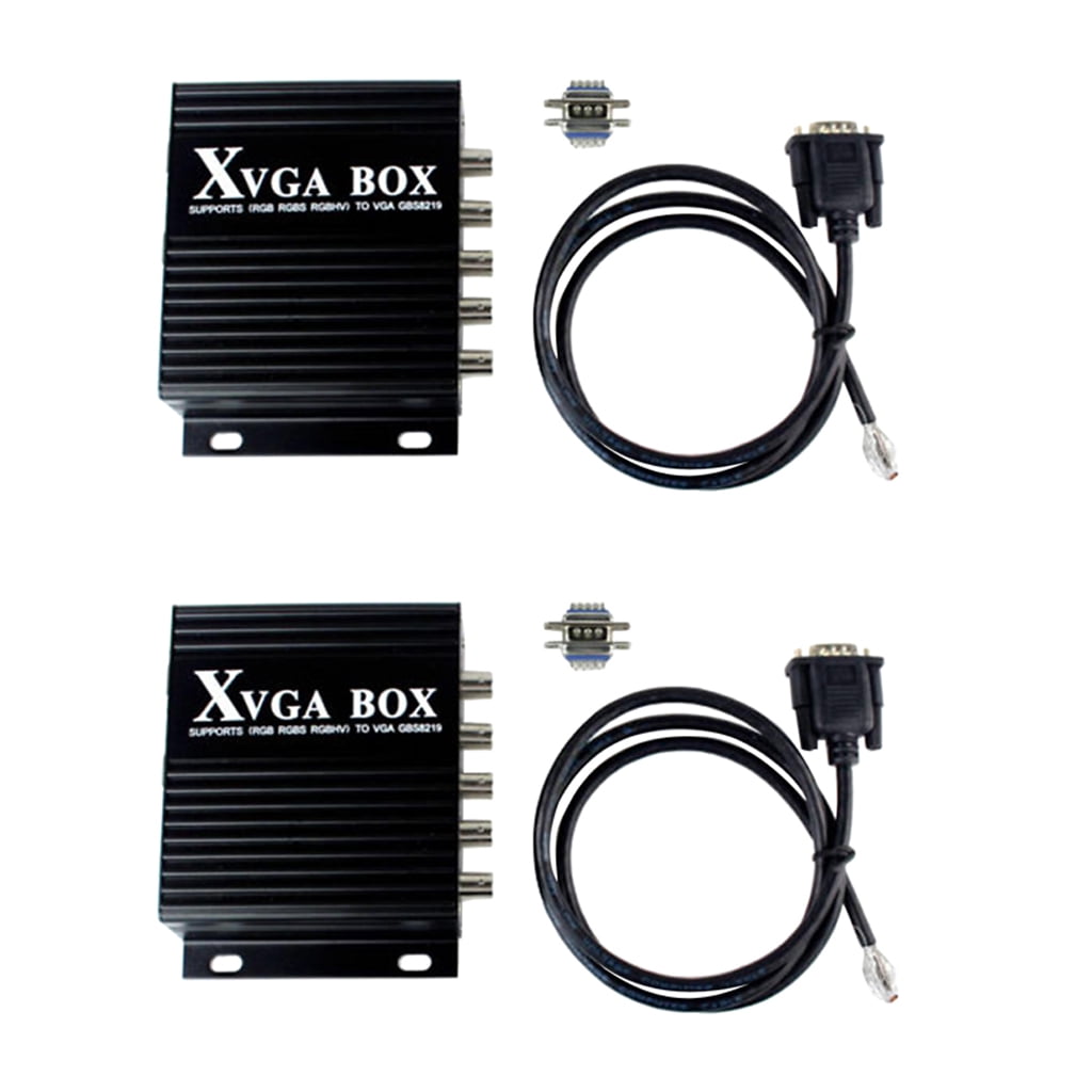GBS-8219/GBS-8239 XVGA Box CGA EGA RGB RGB RGBHV to VGA Industrial Converter Monitor Replacement Video Intelligent Converter for FHKD GBS-8219