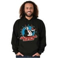 thumbnail image 5 of Vintage Cartoon All American Dad Bod Hoodie Hooded Sweatshirt Men Brisco Brands X, 5 of 6