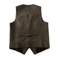 thumbnail image 2 of Dpytoraw Male Business Suit Retro Pattern Workwear Casual Slim Fit Vest, 2 of 5