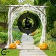 thumbnail image 2 of C-CRAFT Witch Read Book Wind Spinner 14 Inches for Garden Hanging Decoration, Book Lovers and Gardeners Halloween Gift, 2 of 4