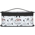 thumbnail image 2 of Cute Floral Whale Small Insulated Lunch Box Portable Soft Bag Mini Cooler Insulated Lunch Bag With Handle For Work School, 2 of 8
