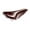 Antique Brown, variant on Imperial B17 Standard Saddle with Hole and Laces - Black