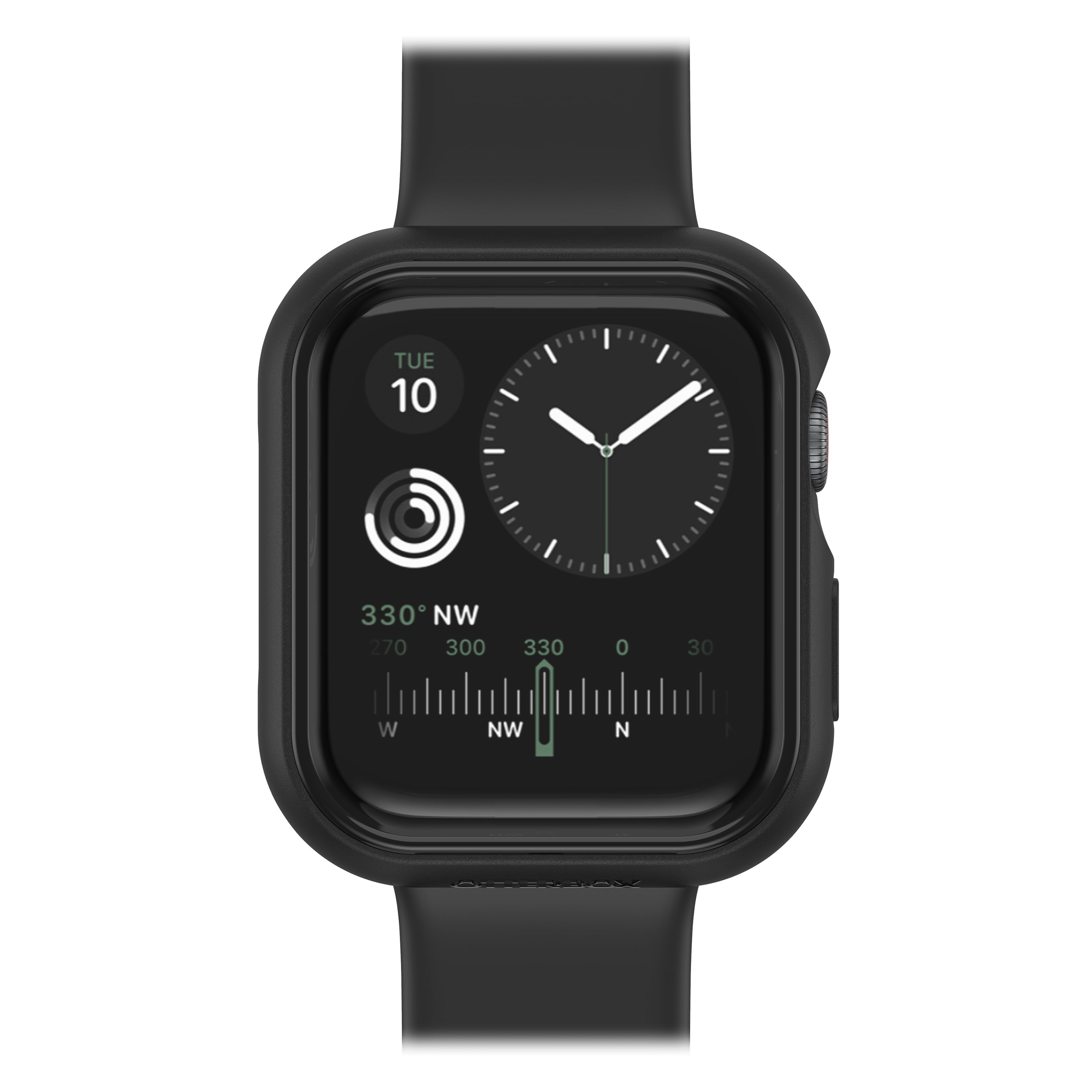 OtterBox Aura Edge Series Case for Apple Watch Series 6/5/4 and SE (2nd and 1st Gen) - 44 MM - Black