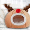 thumbnail image 3 of Cat Christmas Pet Cute Christmas Reindeer Sponge Dog Rest Mat Round Cat, 3 of 8