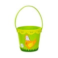 thumbnail image 2 of DTBPRQ Easter Decorations Easter Decorations Easter Round Portable Non-woven Bucket Easter Decorations Easter Basket Stuffers,Easter Ornaments for Home Outdoors Indoors, 2 of 2