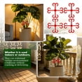 thumbnail image 3 of Ohmyroo Greenery Support Rack Set 4-Sizes Folding Stand For Flora, 3 of 5