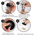 thumbnail image 3 of Salt And Pepper Mill Set Of 2 With Adjustable Ceramic Grinder - Spice Mill Salt Mill Pepper Mill Made Of 304 Stainless Steel [Without Spice Content], 3 of 5
