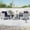 Navy Blue, variant on ACEGOSES Patio Outdoor Furniture Gray Rattan Seating Armchairs Set Thickening Cushions for Outdoor Occasions of Lawn, Poolside, Navy Blue