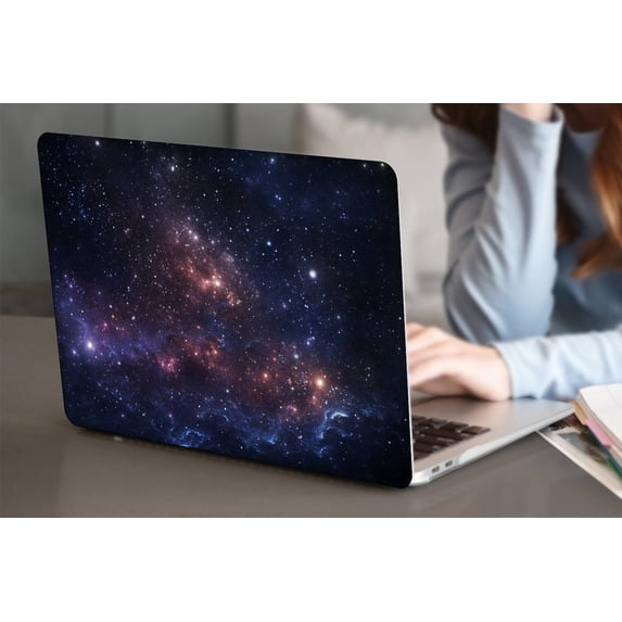 KSK KAISHEK Plastic Hard Shell Case Cover Only for 2023 2022 2021 Released MacBook Pro 14 inchs Touch ID + Black Keyboard Cover Model: A2779 M2/A2442 M1 Galaxy 5_5