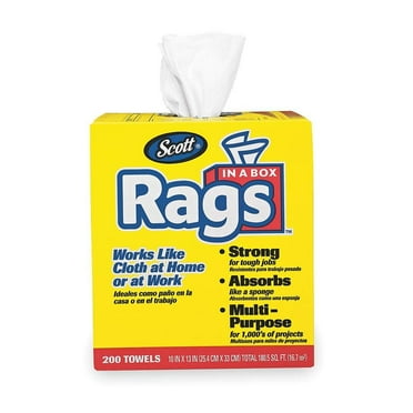 Shop Towels, 200 Sheets/Pack