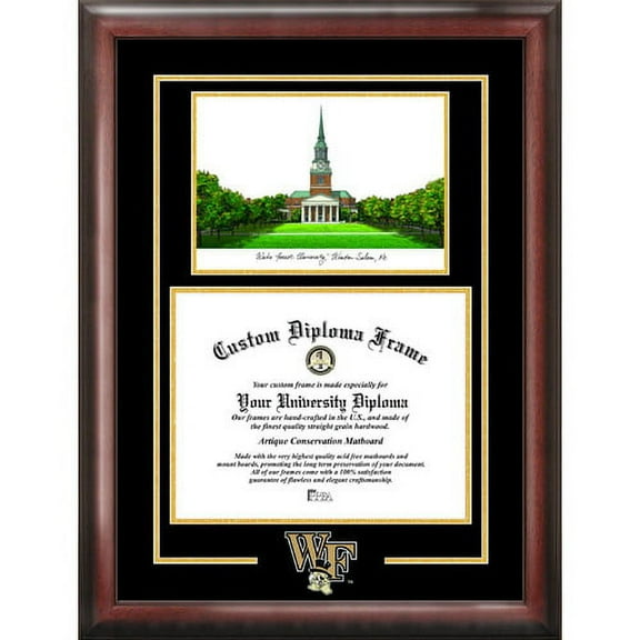 Wake Forest Demon Deacons 11" x 14" Spirit Graduate Diploma Frame