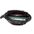thumbnail image 5 of Lsque Solar System Pattern Leather Rivet Shoulder Bag – Elegant Genuine Leather & Microfiber PU Crossbody with Detachable Adjustable Strap, 5 of 5