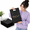 Black-12*15.5inch 50pcs, variant on Black leopard print and thank you 10*13inch 100pcs poly mailers with handle shipping bags