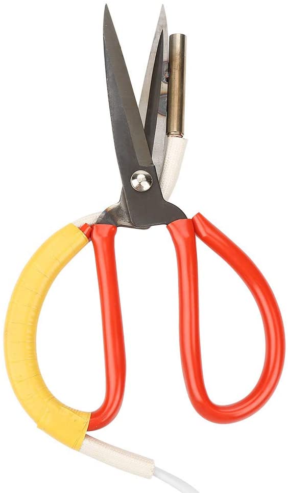 Temperature Scale Pratical Scissor, Electric Heating Tailor Scissors