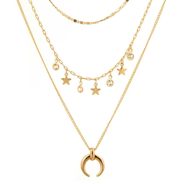 Download Bluelans Bluelans Women Multi Layer Bohemian Tassel Butterfly Necklace Clavicle Chain Jewelry Walmart Com Walmart Com