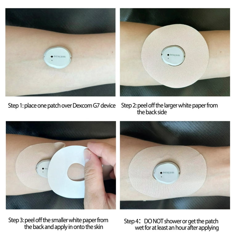 Skin Grip Dexcom G6 Adhesive Patch [20-Pack], Waterproof Adhesive, Cgm  Patches