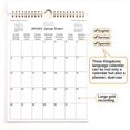 thumbnail image 5 of Grand Calendrier Mural Calendrier Familial Multilingue Mensuel, 5 of 5