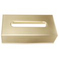 thumbnail image 3 of Fugacal Toilet Paper Organizer,Bathroom Supplies,Tissue Box Innovative Rectangular 304 Stainless Steel Napkin Paper Holder Container Gold, 3 of 8
