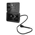 thumbnail image 1 of Exterior Shower Box Kit, RV Outdoor Shower Black 1.5 Meters Hose With 2 Keys For  For Motorhome For, 1 of 8