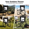 thumbnail image 7 of Alvantor Outdoor Folding Rocking Camping Chair, Portable Mesh Lawn Chairs with Comfortable Mesh Backrest, Waterproof Armrests and Sturdy Frame, 7 of 7