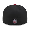 thumbnail image 4 of Men's New Era  Black/Red Atlanta Falcons 2026 NFL Draft Pre-Curved 59FIFTY Fitted Hat, 4 of 6
