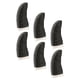 thumbnail image 3 of 6pcs Mobile Game Mangas de dedos Conductive Fiber Pantalla táctil Cubiertas de dedos (Negro), 3 of 5
