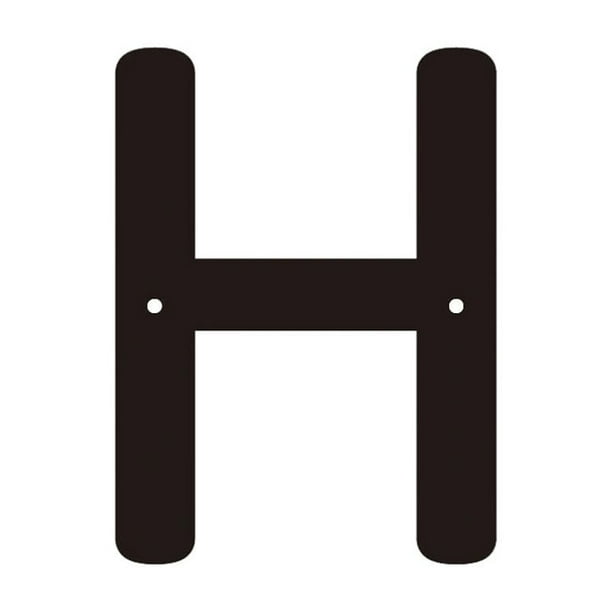 Decoración del hogar, decoración de habitaciones, decoración de paredes, arte de hierro tridimensional, letras numéricas, número de casa, tornillo, letrero de número de casa, almacenamiento