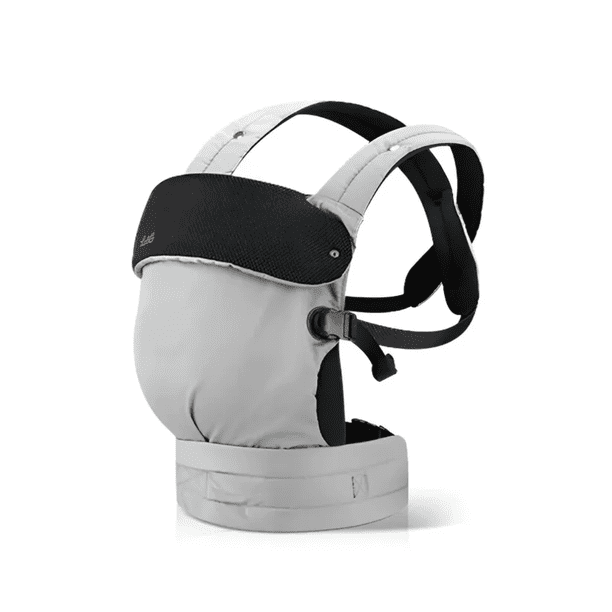 "Mochila Cangurera Para Bebé Ergonómica, 4 Formas De Porteo Lab.G, Gris Claro "