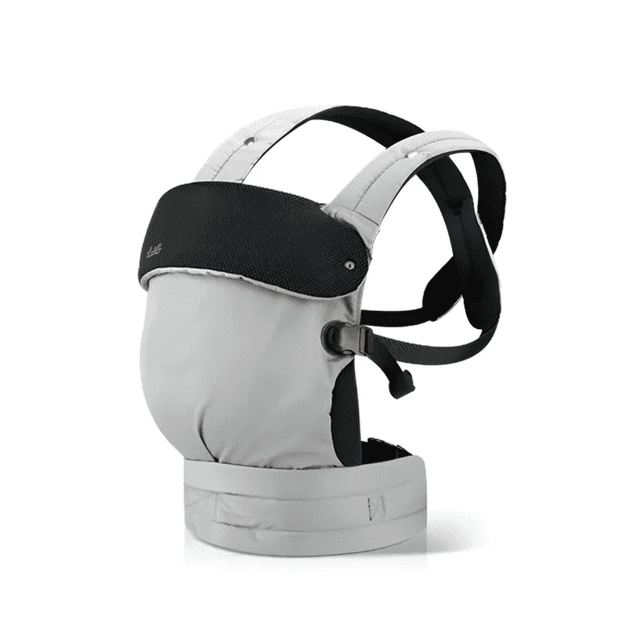 "Mochila Cangurera Para Bebé Ergonómica, 4 Formas De Porteo Lab.G, Gris Claro "
