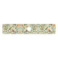 thumbnail image 7 of Yayeee Faucet Mat for Kitchen Sink 30" Diatomite Long Splash Guard Pad, Green Floral Pattern, 7 of 7