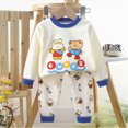 thumbnail image 2 of xaweyi Baby Toddler Boy Winter Outfits Long Sleeve Sweatshirts Tops & Pants Sets Infant 3 6 12 18 24 Months Clothes Suit, 2 of 3