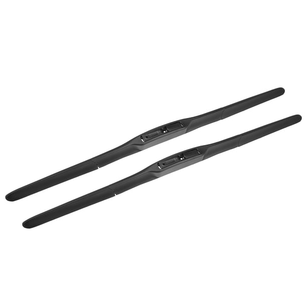 Juego de 1 par de limpiaparabrisas delanteros de 20" y 24" 61610039697 Reemplazo Negro para BMW X5 2014-2018