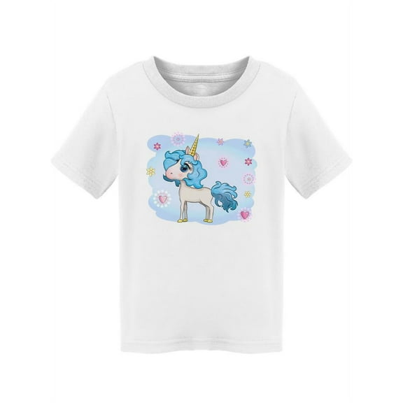 Magic Cute Unicorn Design T-Shirt Toddler -Image by Shutterstock, 2 Toddler