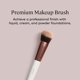 thumbnail image 2 of Maquillaje facial profesional Foundation Brush EVER, vegano, 2 of 6