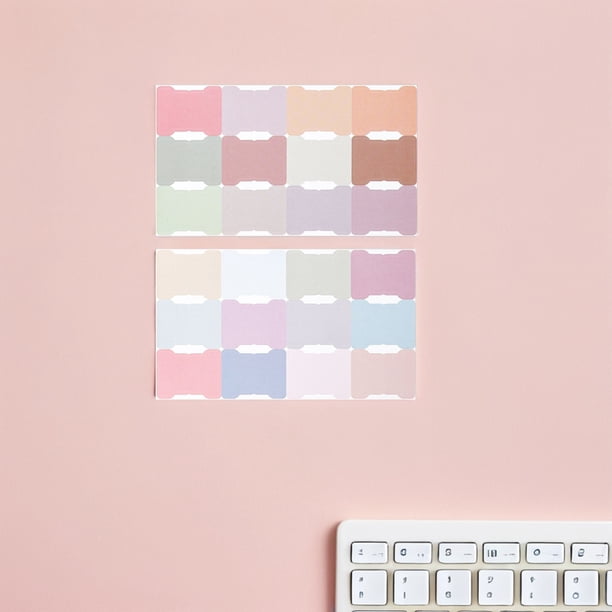 unbranded Etiquetas Adhesivas Coloridas Para Organizar Archivos Y Cuadernos Con Para