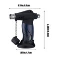 thumbnail image 3 of HHGBAD Butane Lighter - Refillable Technical Cooking Torch - Windproof Kitchen Lighter with Safe Lock for BBQ, Camping, and Indoor Use, 3 of 6