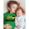 thumbnail image 3 of Tstars Big Brother Toddler Boys Shirt Pregnancy Announcement 5-6 Green, 3 of 6