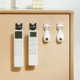 thumbnail image 3 of Fufafayo under $5 2Pcs Remote Control Holder, Magnetic Remote Control Wall Mount Organizer, Cute Cat Shape with Self Adhesive Back, No Drill Installation for TV Side Bed, 3 of 9